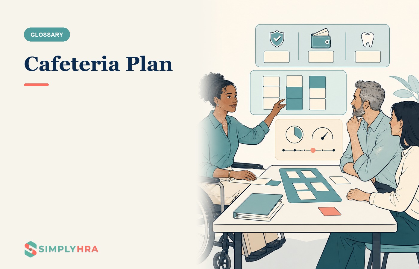 SimplyHRA illustration: Cafeteria Plan