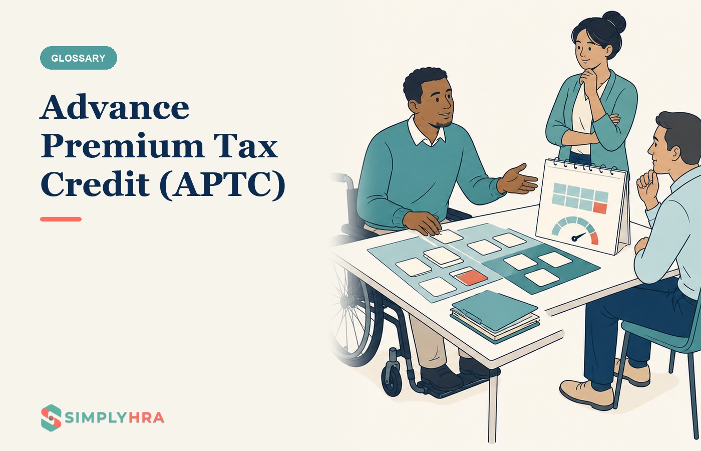 SimplyHRA illustration: Advance Premium Tax Credit (APTC)