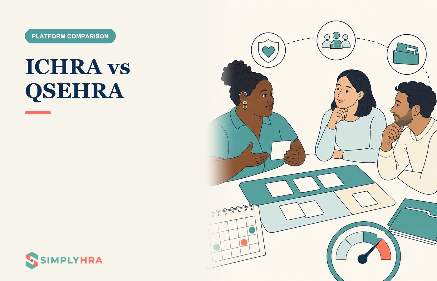 SimplyHRA illustration: ICHRA vs QSEHRA