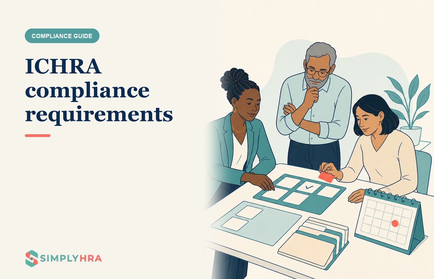 SimplyHRA illustration: ICHRA compliance requirements