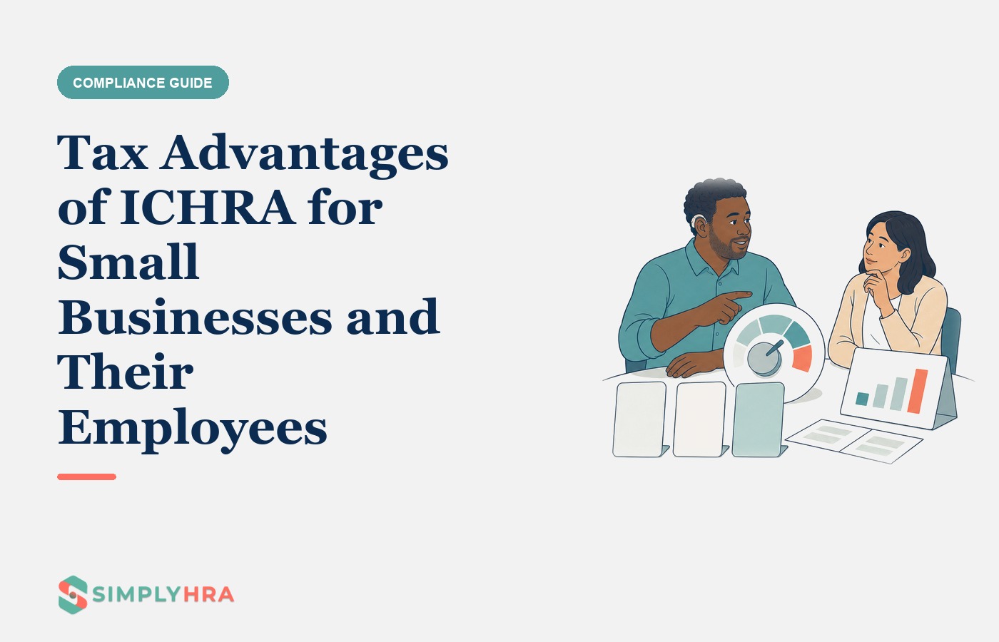 SimplyHRA illustration: Tax Advantages of ICHRA for Small Businesses and Their Employees