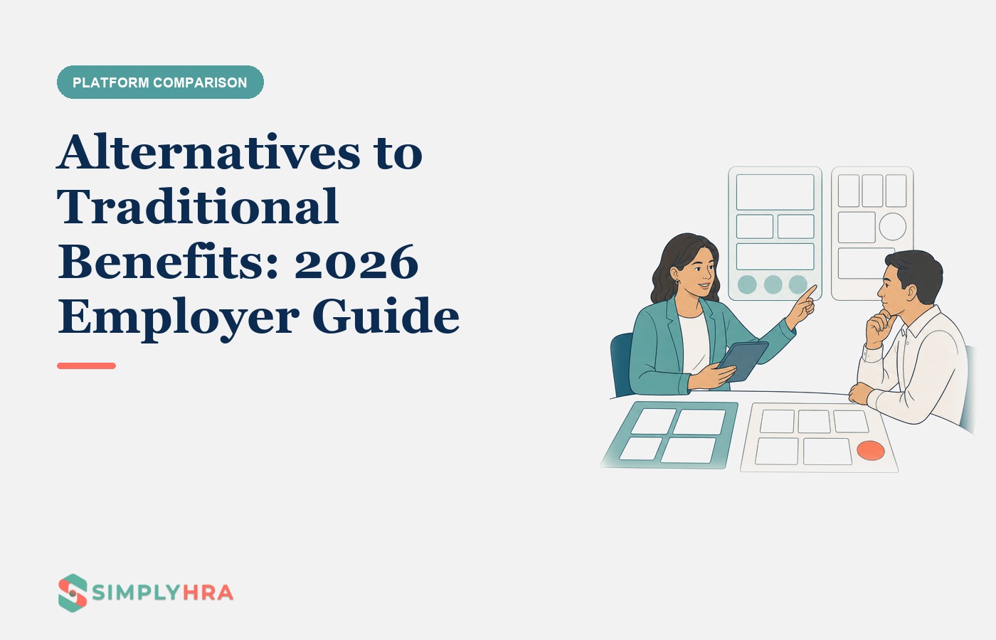 SimplyHRA illustration: Alternatives to Traditional Benefits: 2026 Employer Guide