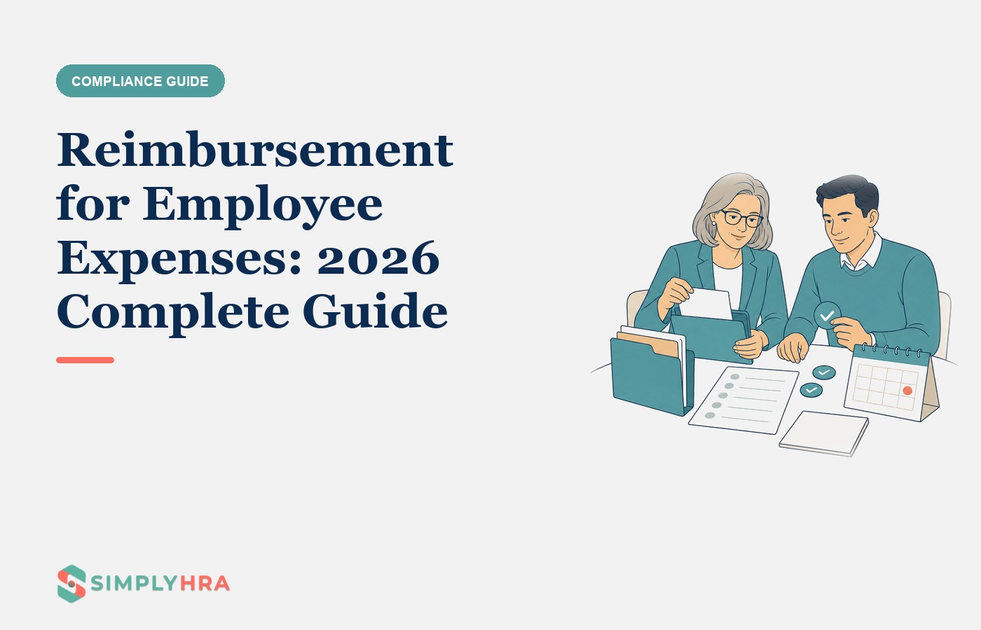 SimplyHRA illustration: Reimbursement for Employee Expenses: 2026 Complete Guide