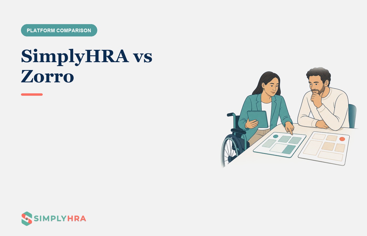SimplyHRA illustration: SimplyHRA vs Zorro