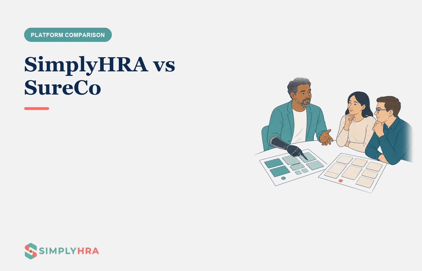 SimplyHRA illustration: SimplyHRA vs SureCo