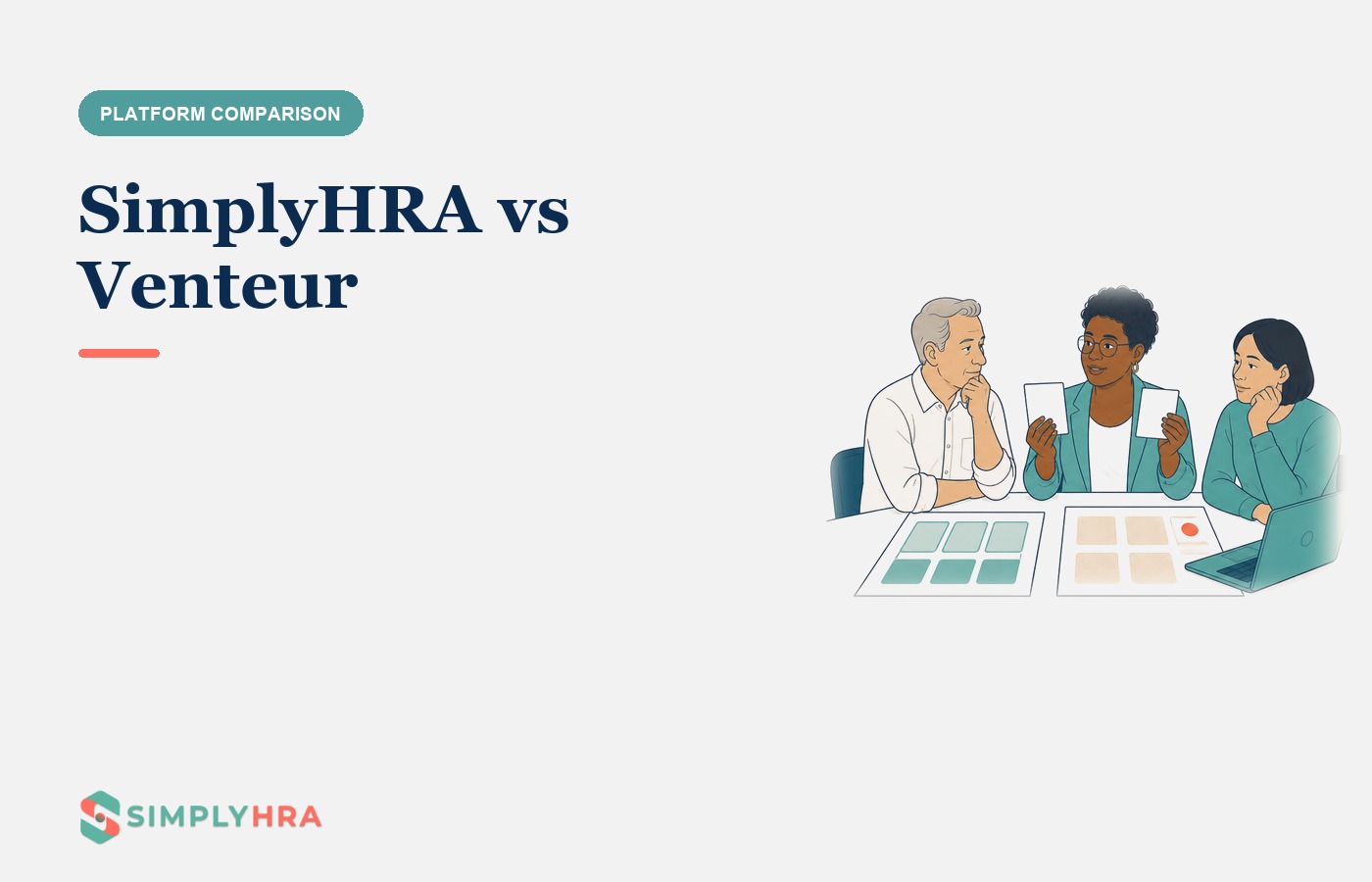 SimplyHRA illustration: SimplyHRA vs Venteur