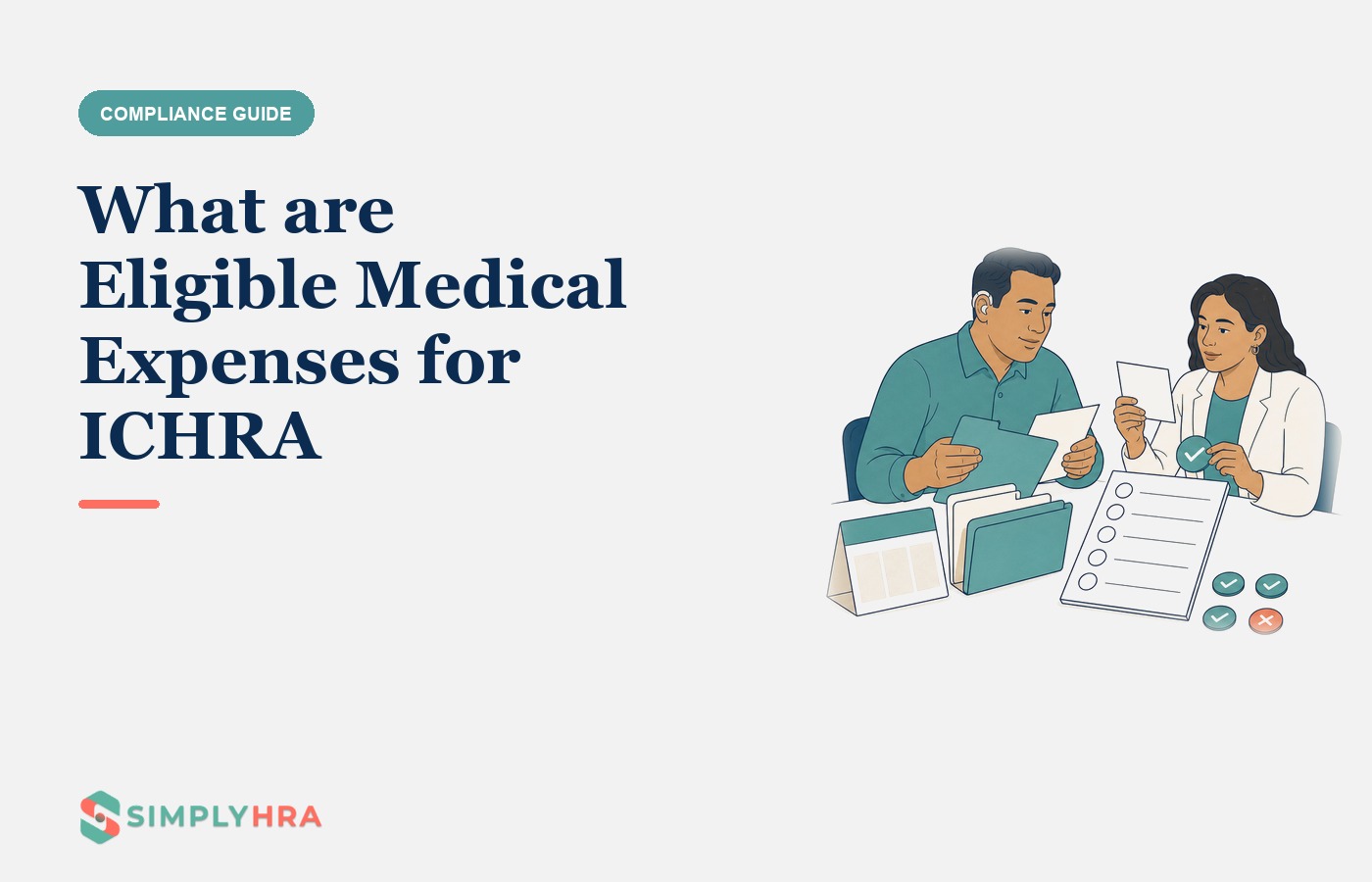 SimplyHRA illustration: What are Eligible Medical Expenses for ICHRA