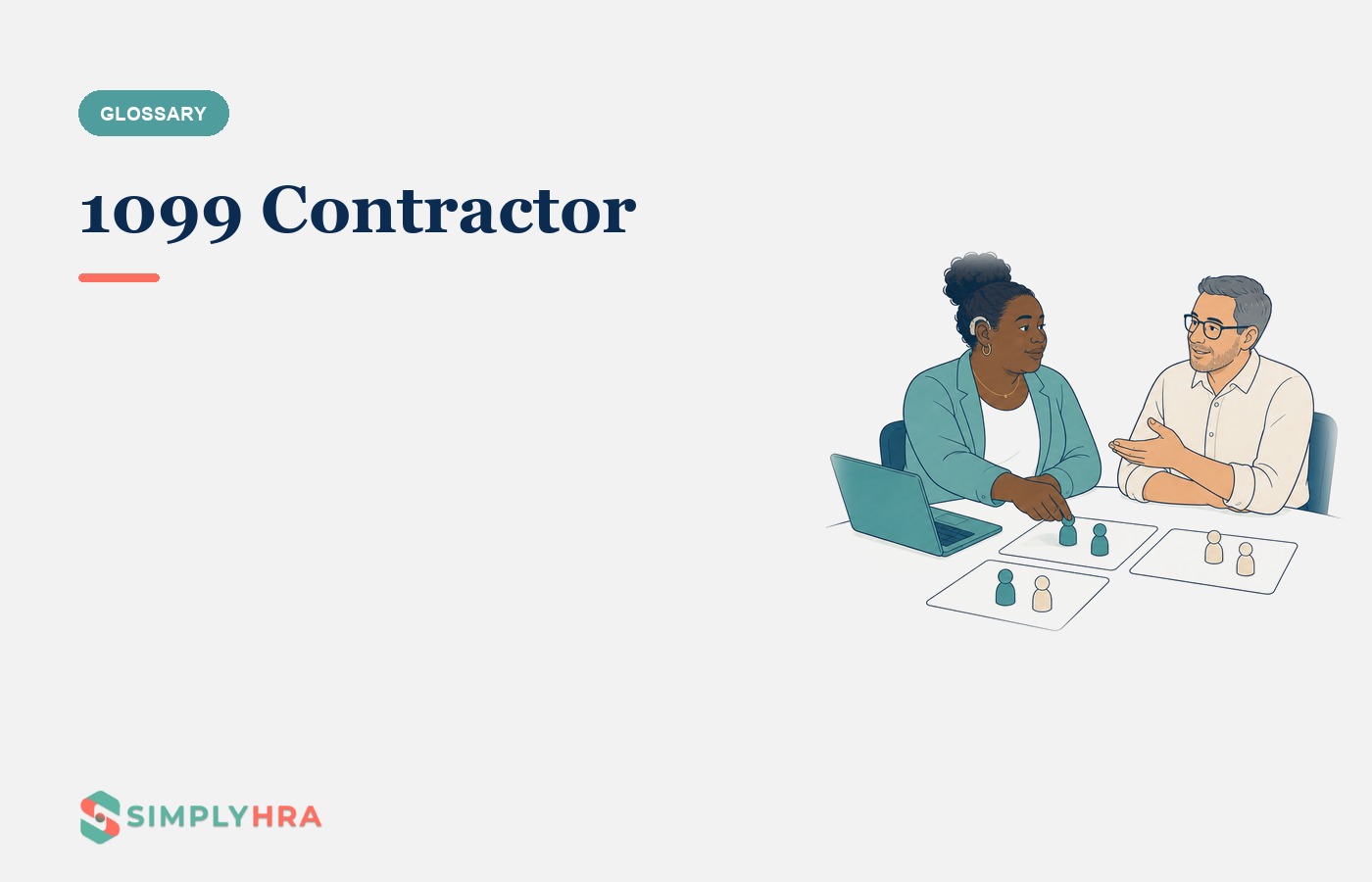 SimplyHRA illustration: 1099 Contractor
