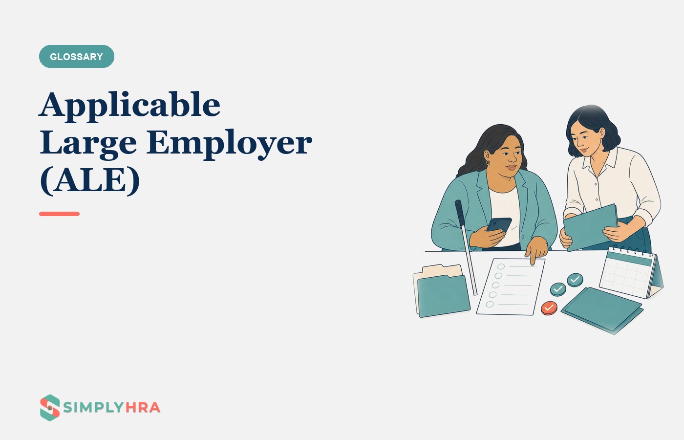 SimplyHRA illustration: Applicable Large Employer (ALE)