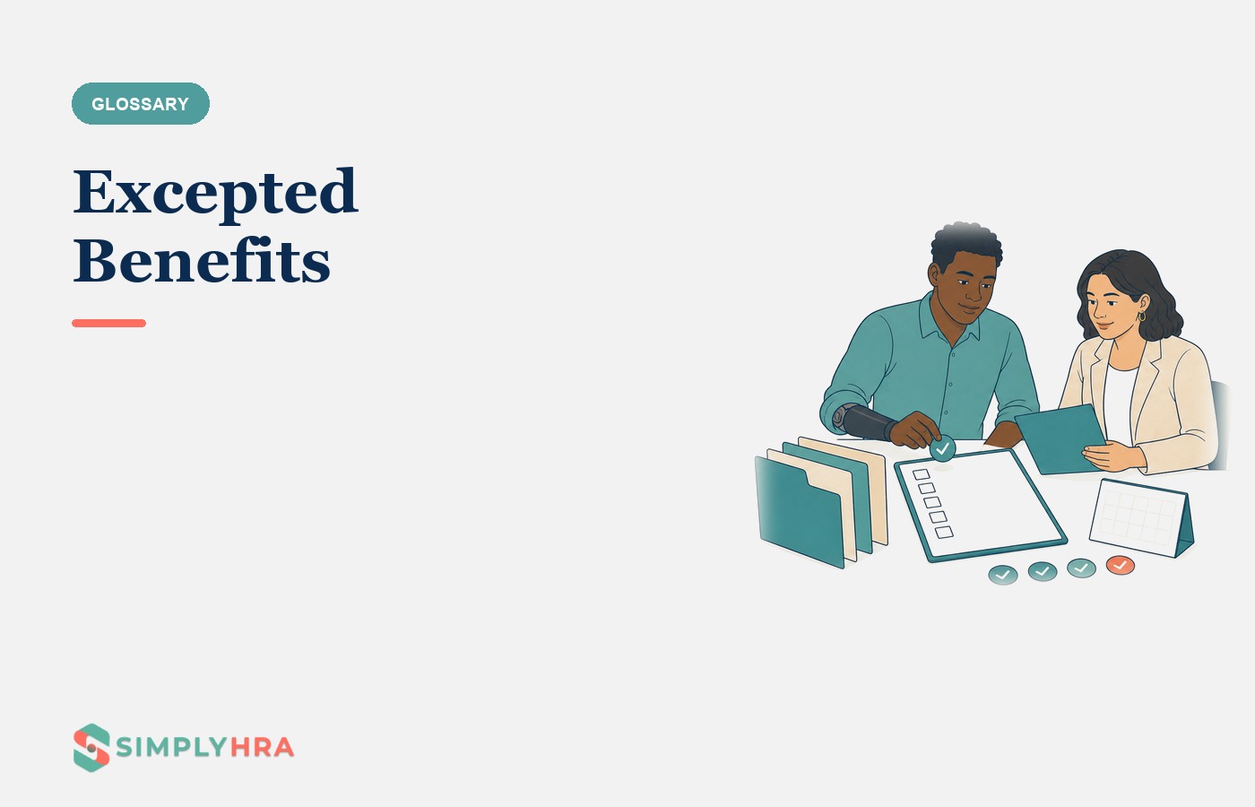 SimplyHRA illustration: Excepted Benefits