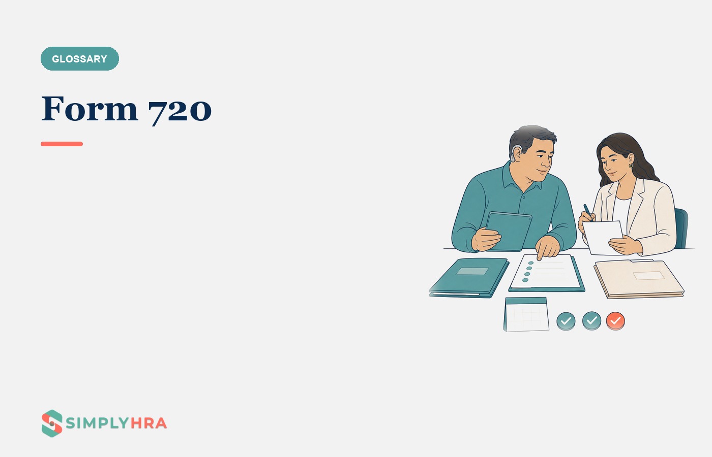 SimplyHRA illustration: Form 720