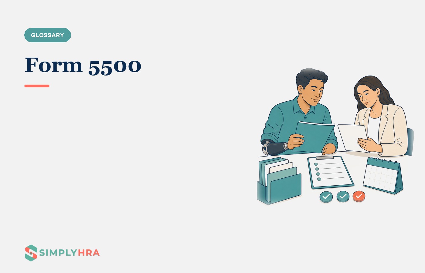SimplyHRA illustration: Form 5500