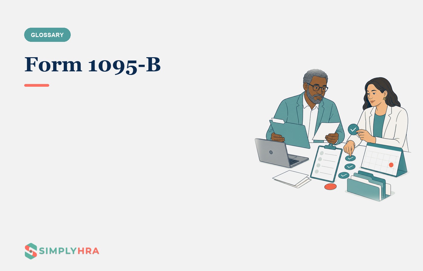 SimplyHRA illustration: Form 1095-B