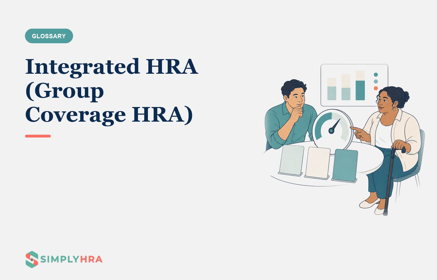 SimplyHRA illustration: Integrated HRA (Group Coverage HRA)