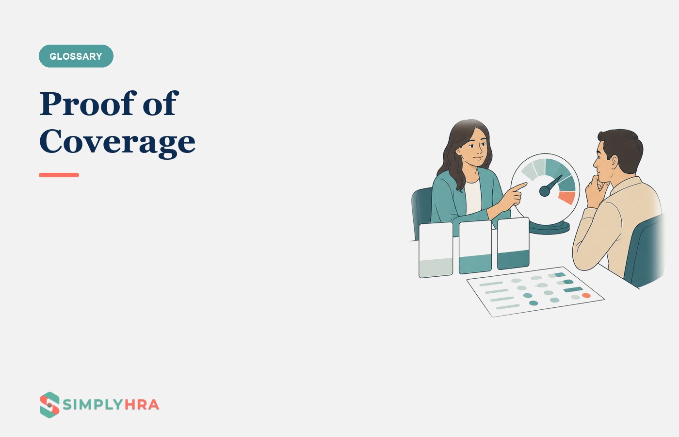 SimplyHRA illustration: Proof of Coverage