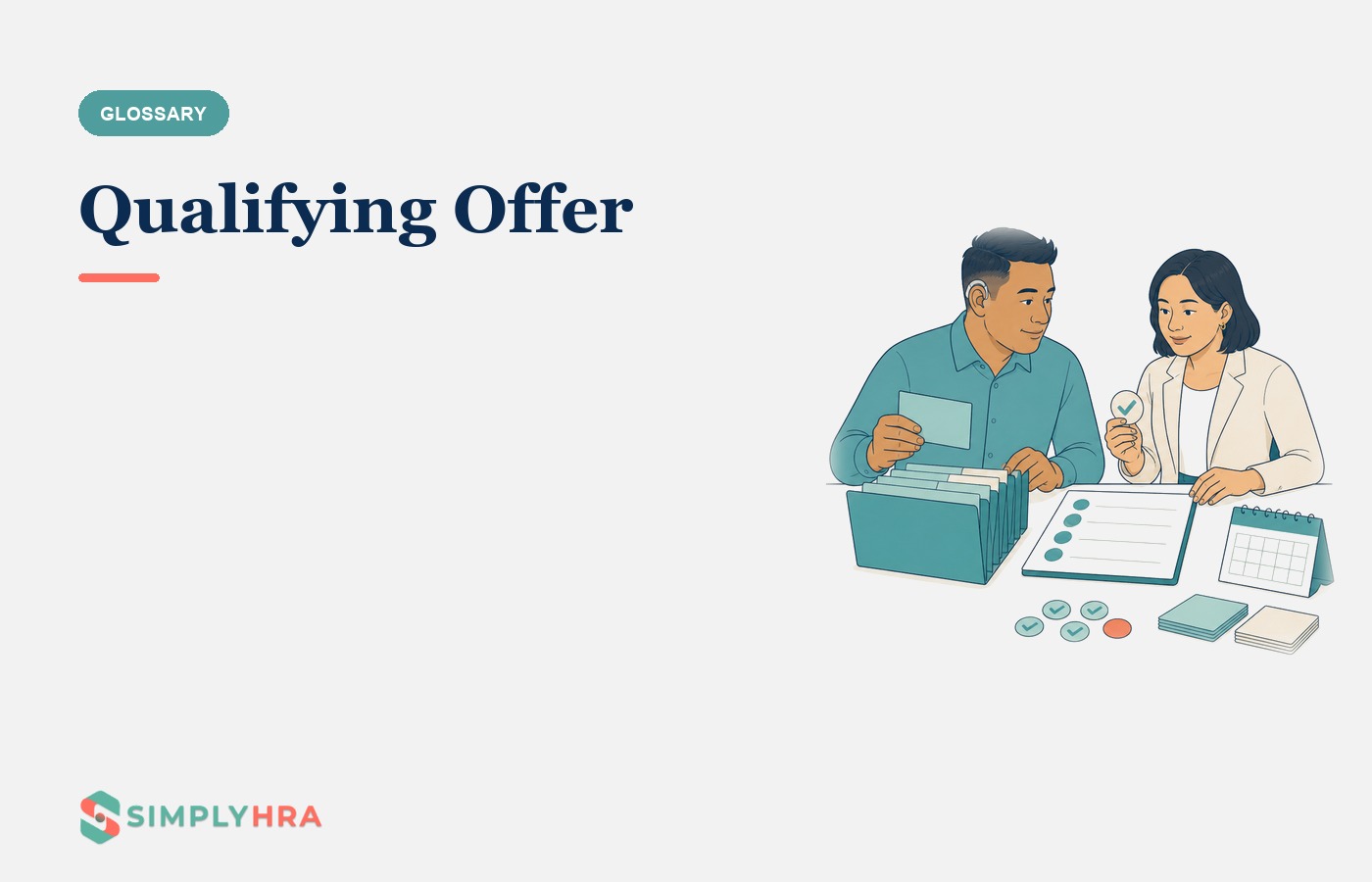SimplyHRA illustration: Qualifying Offer