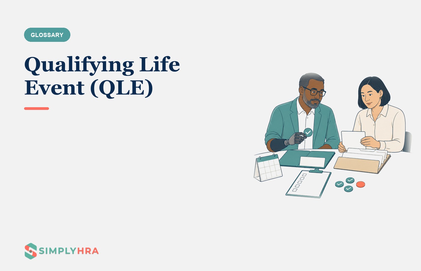 SimplyHRA illustration: Qualifying Life Event (QLE)