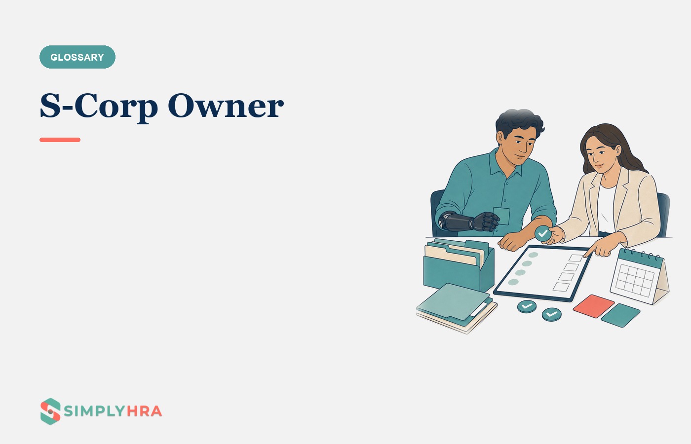 SimplyHRA illustration: S-Corp Owner