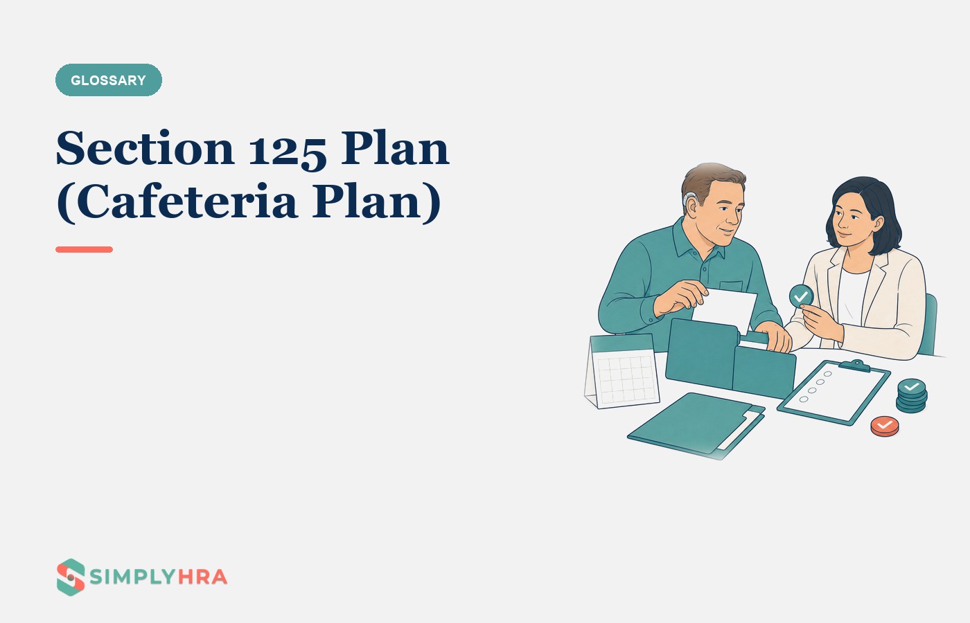 SimplyHRA illustration: Section 125 Plan (Cafeteria Plan)