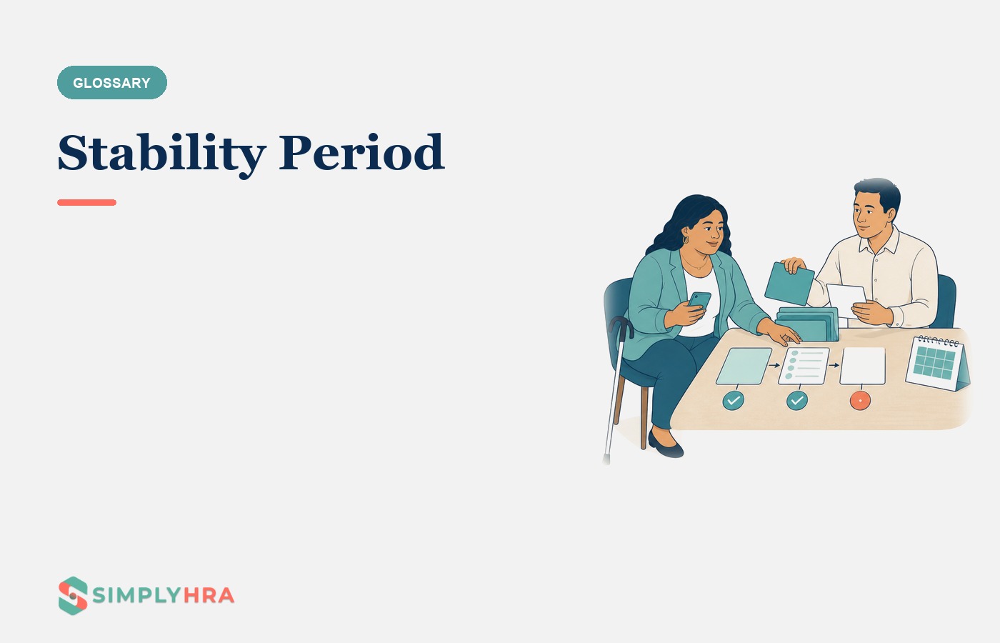 SimplyHRA illustration: Stability Period