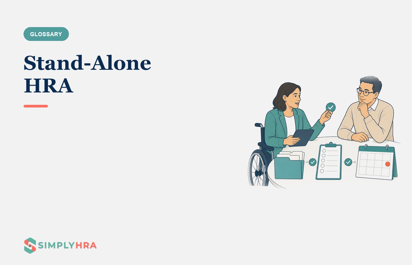 SimplyHRA illustration: Stand-Alone HRA
