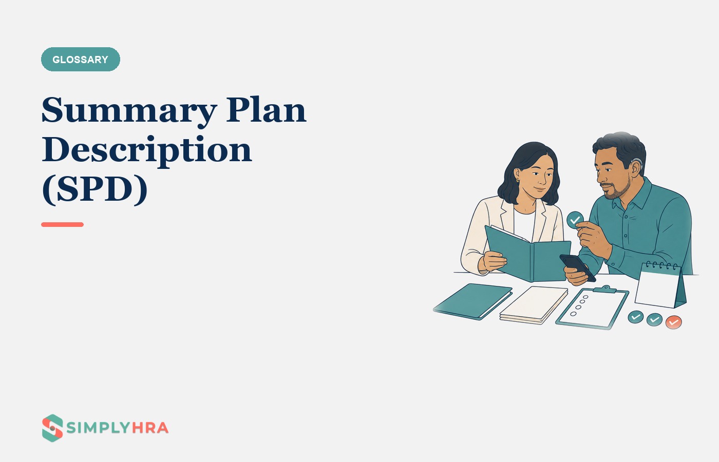 SimplyHRA illustration: Summary Plan Description (SPD)