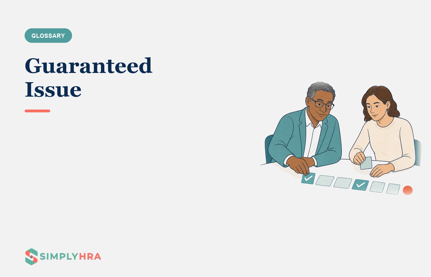 SimplyHRA illustration: Guaranteed Issue