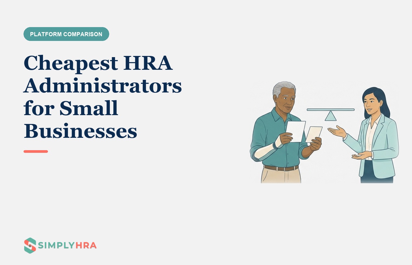 SimplyHRA illustration: Cheapest HRA Administrators for Small Businesses