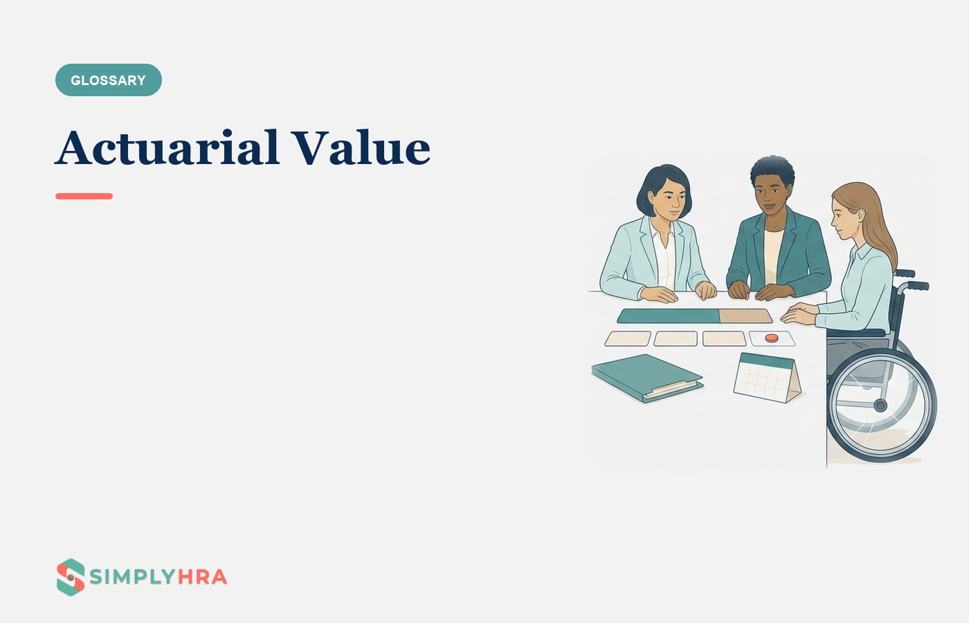 SimplyHRA illustration: Actuarial Value