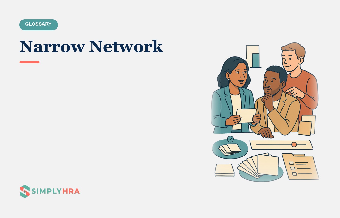 SimplyHRA illustration: Narrow Network
