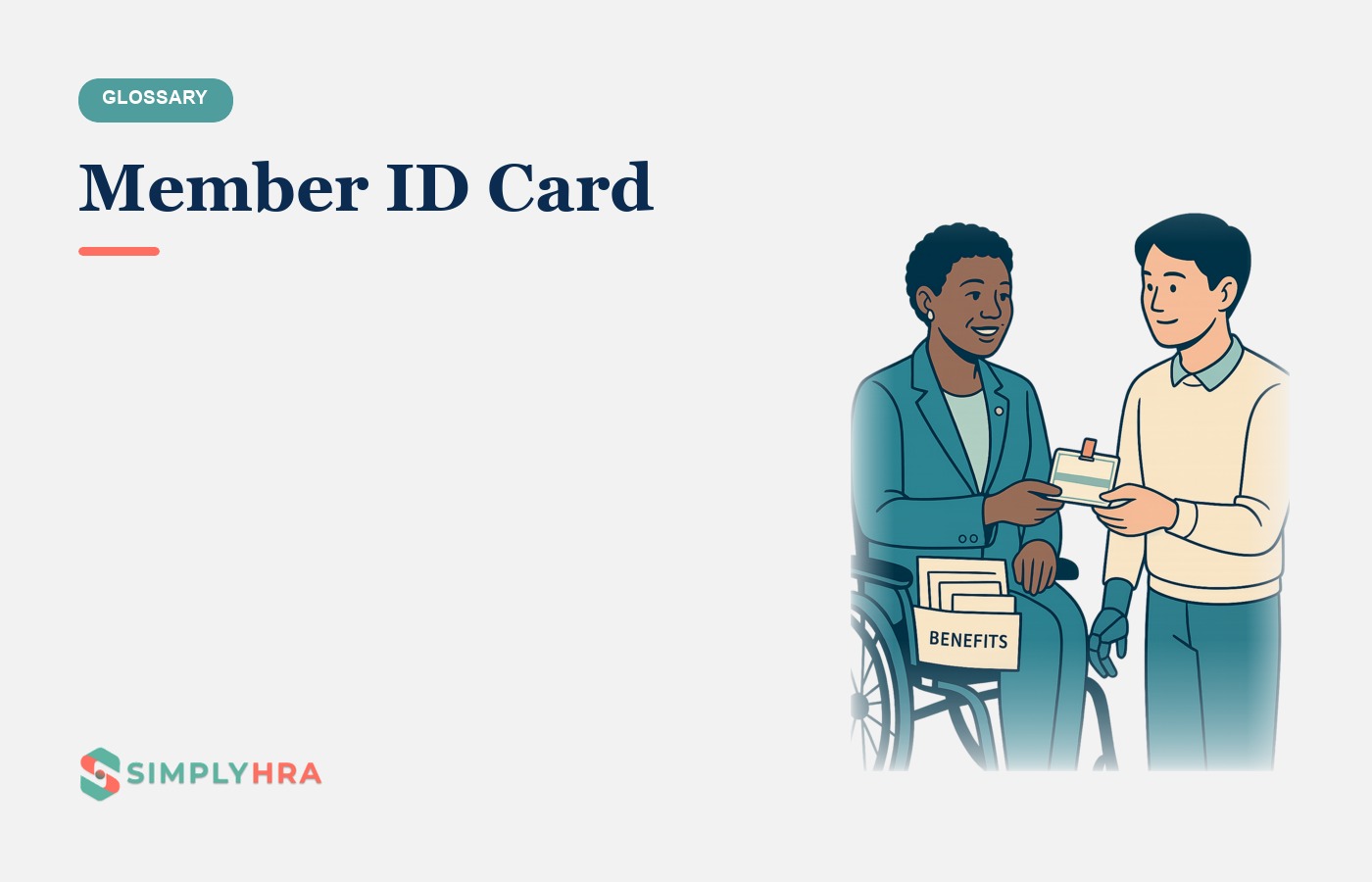 SimplyHRA illustration: Member ID Card