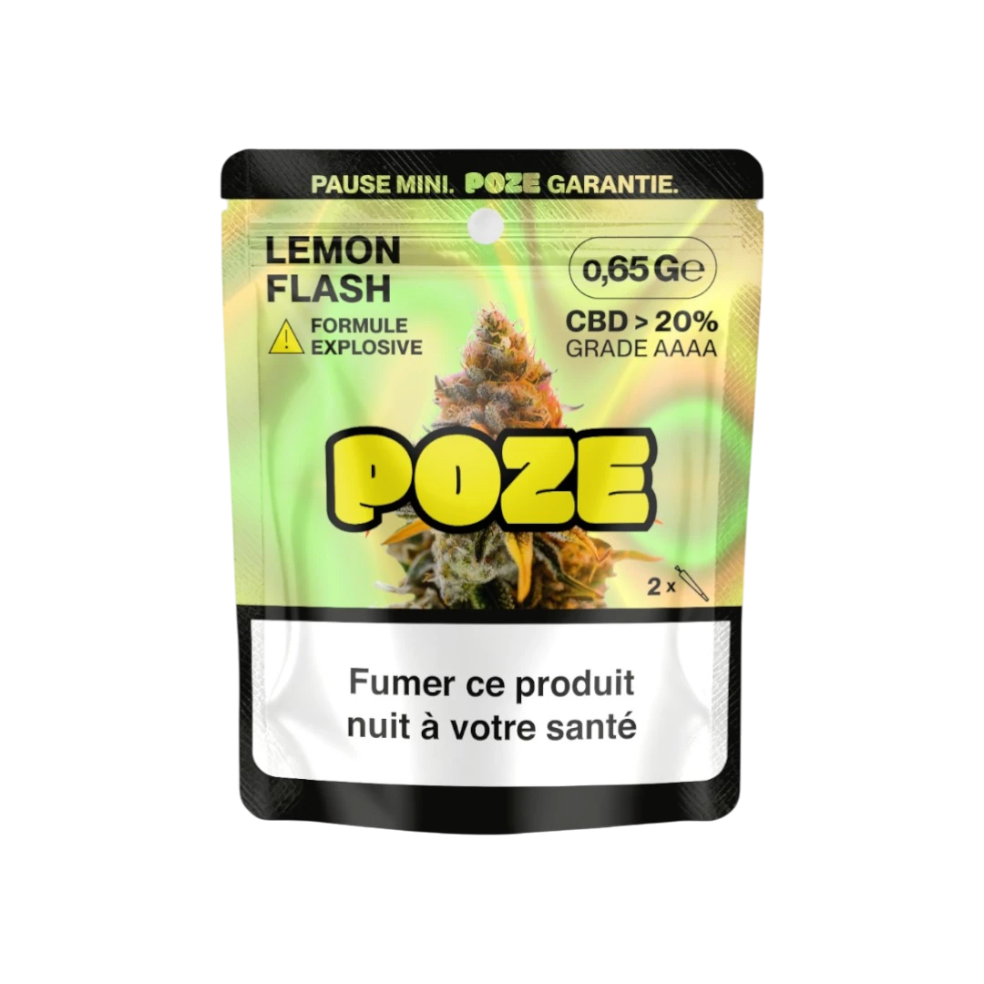 Boîte de 30 mini sachets Lemon Flash Explosive Sachet 0,65 g