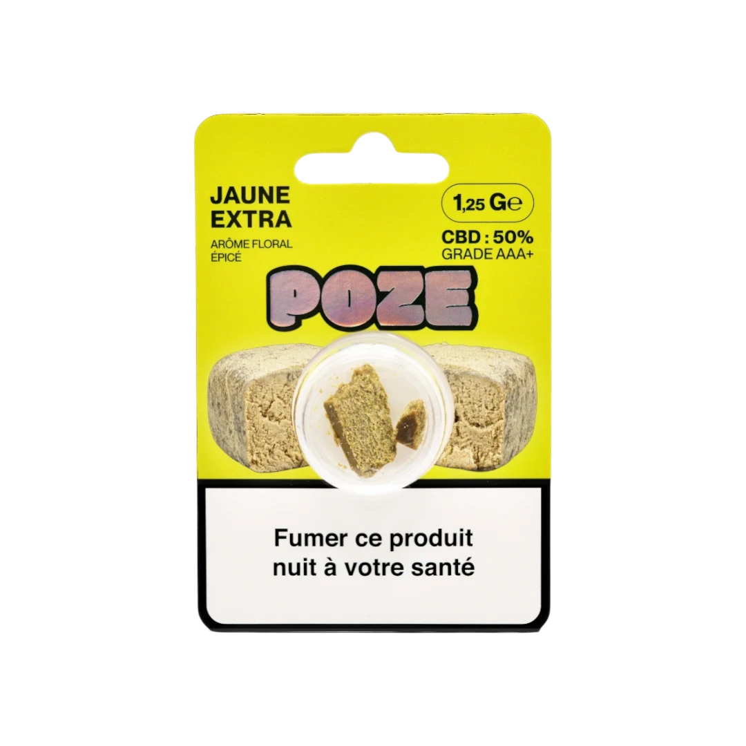 POZE Jaune extra Résine 1,25 g