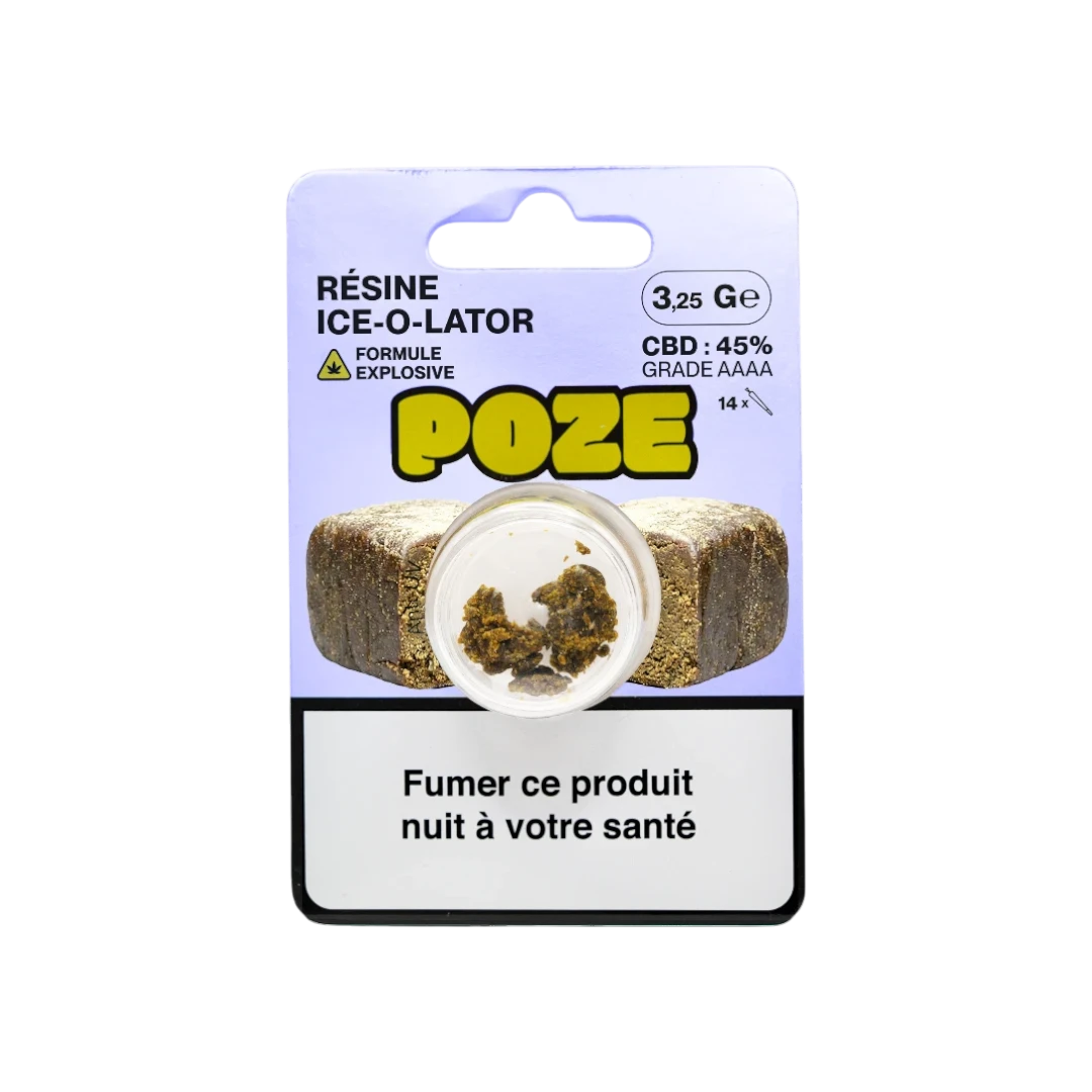 POZE Ice O-Lator Explosif Résine 3,25 g