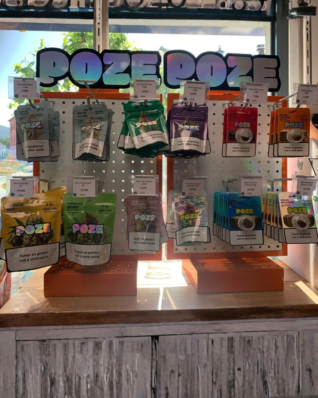 Bureau de tabac partenaire POZE