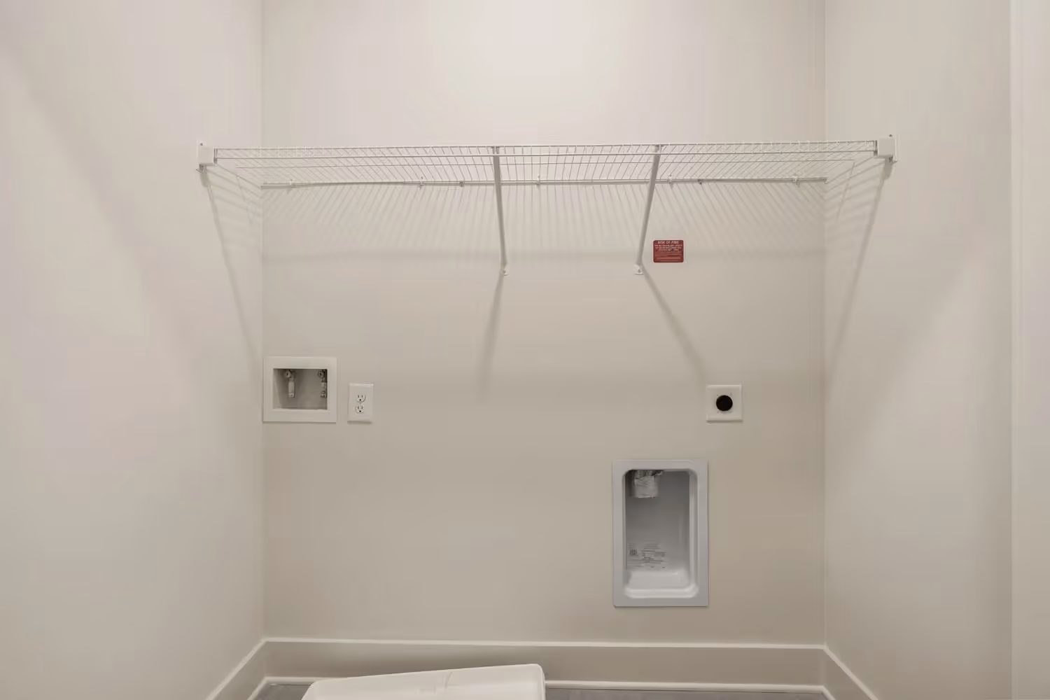 Washer/dryer connection