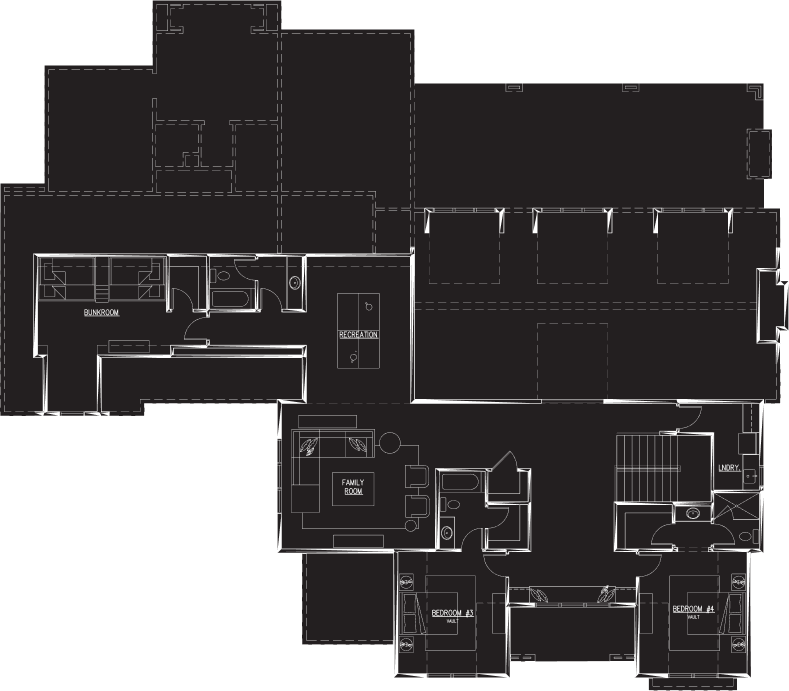 Villa Charmonte floor plan level 2