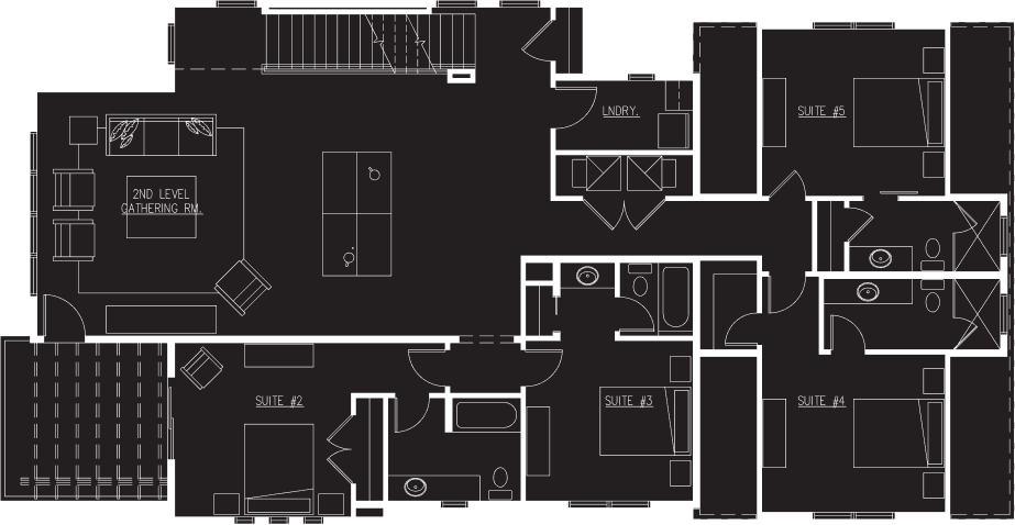 Lula Cove floor plan level 2