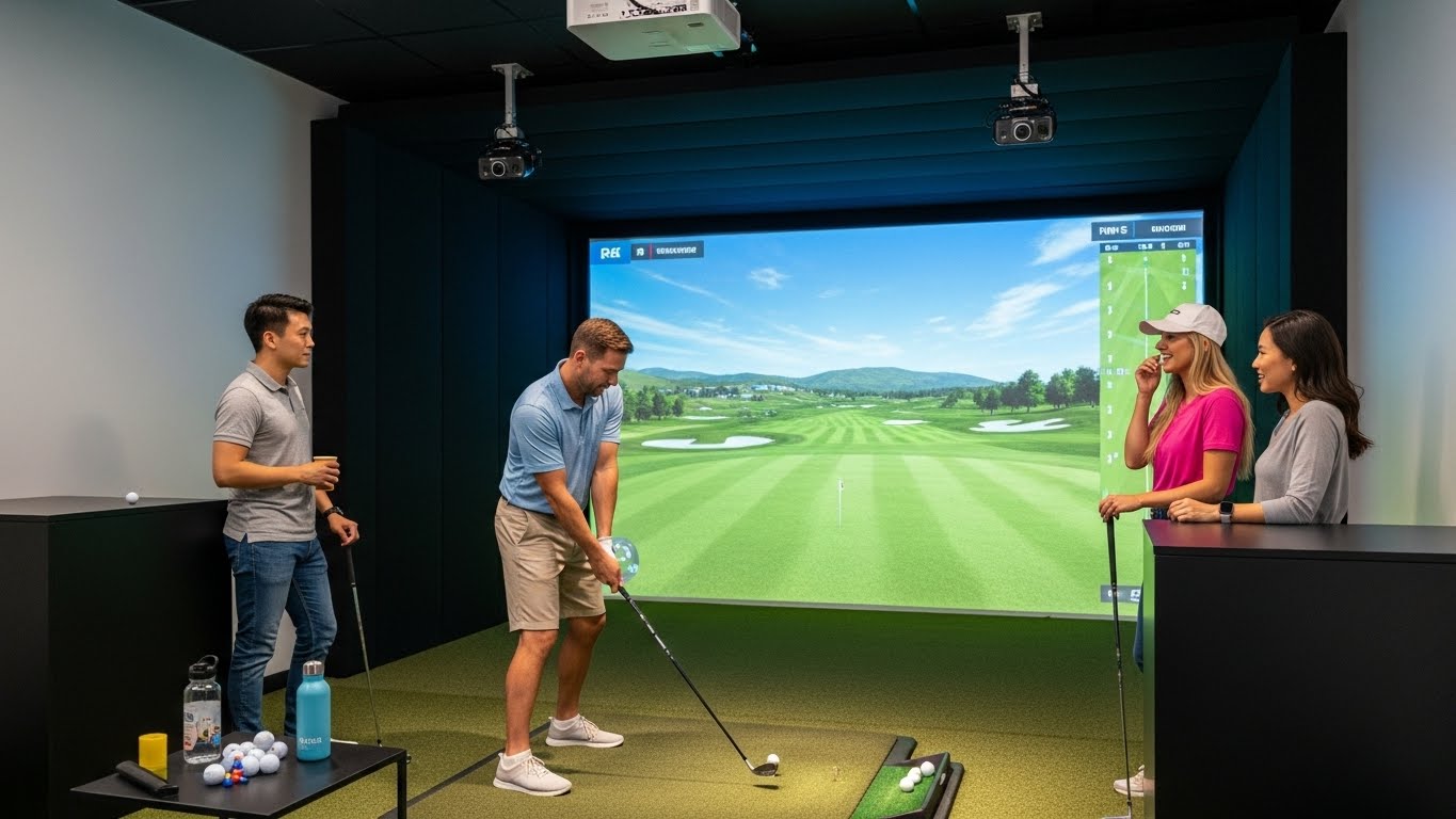 Surfer in white water