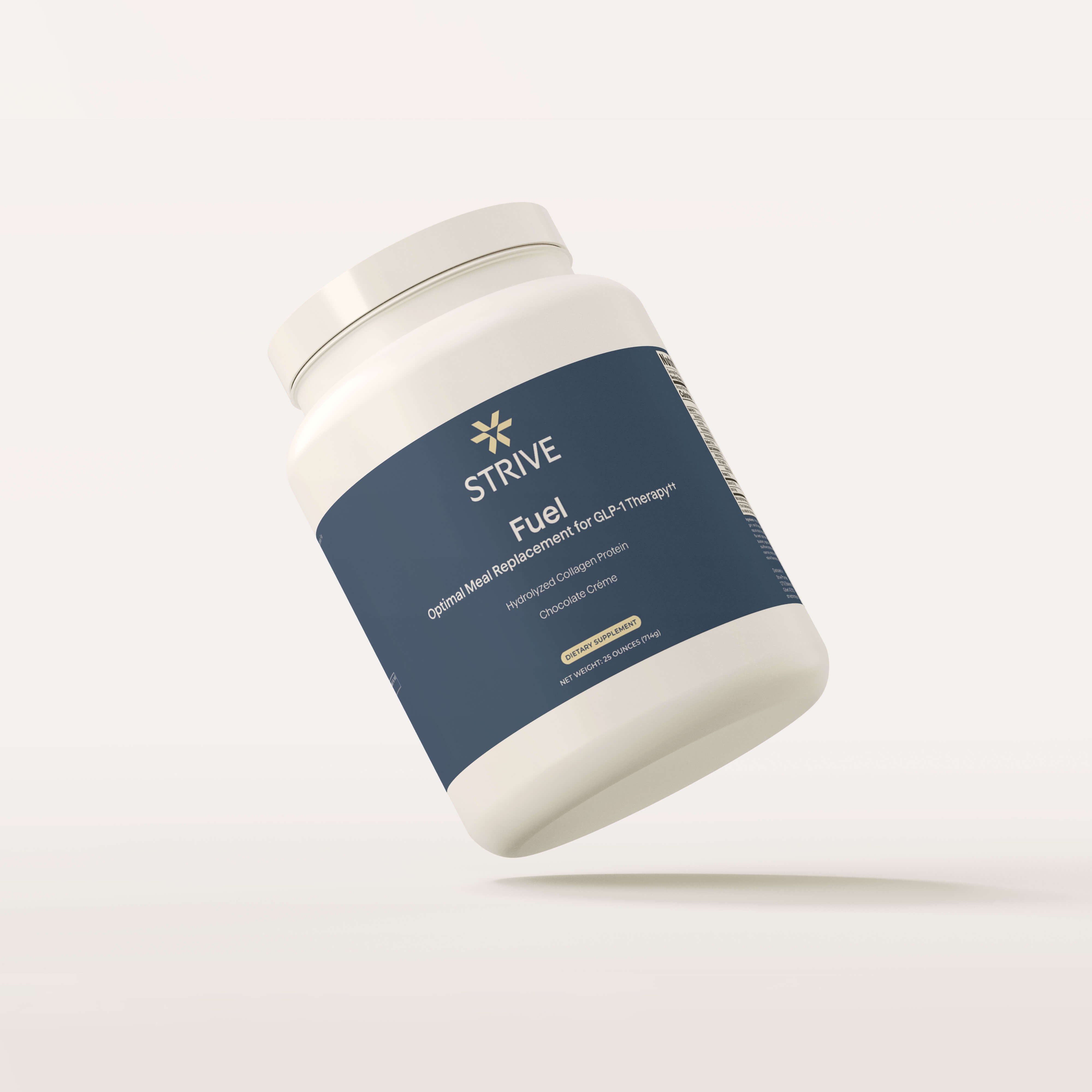 Fuel by Strive - Optimal Meal Replacement for GLP-1 Therapy - Hydrolyzed Collagen Protein