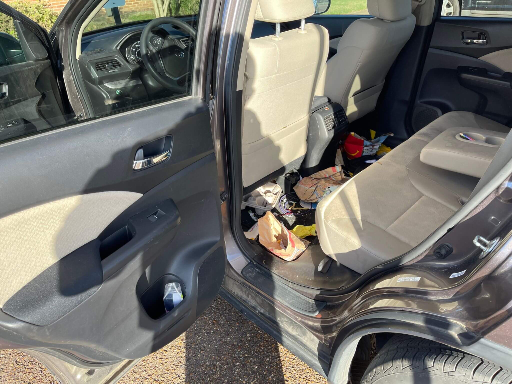 Interior before detailing
