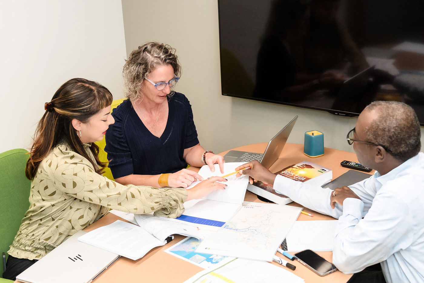 CreativEnvironment Group team strategizing on environmental compliance