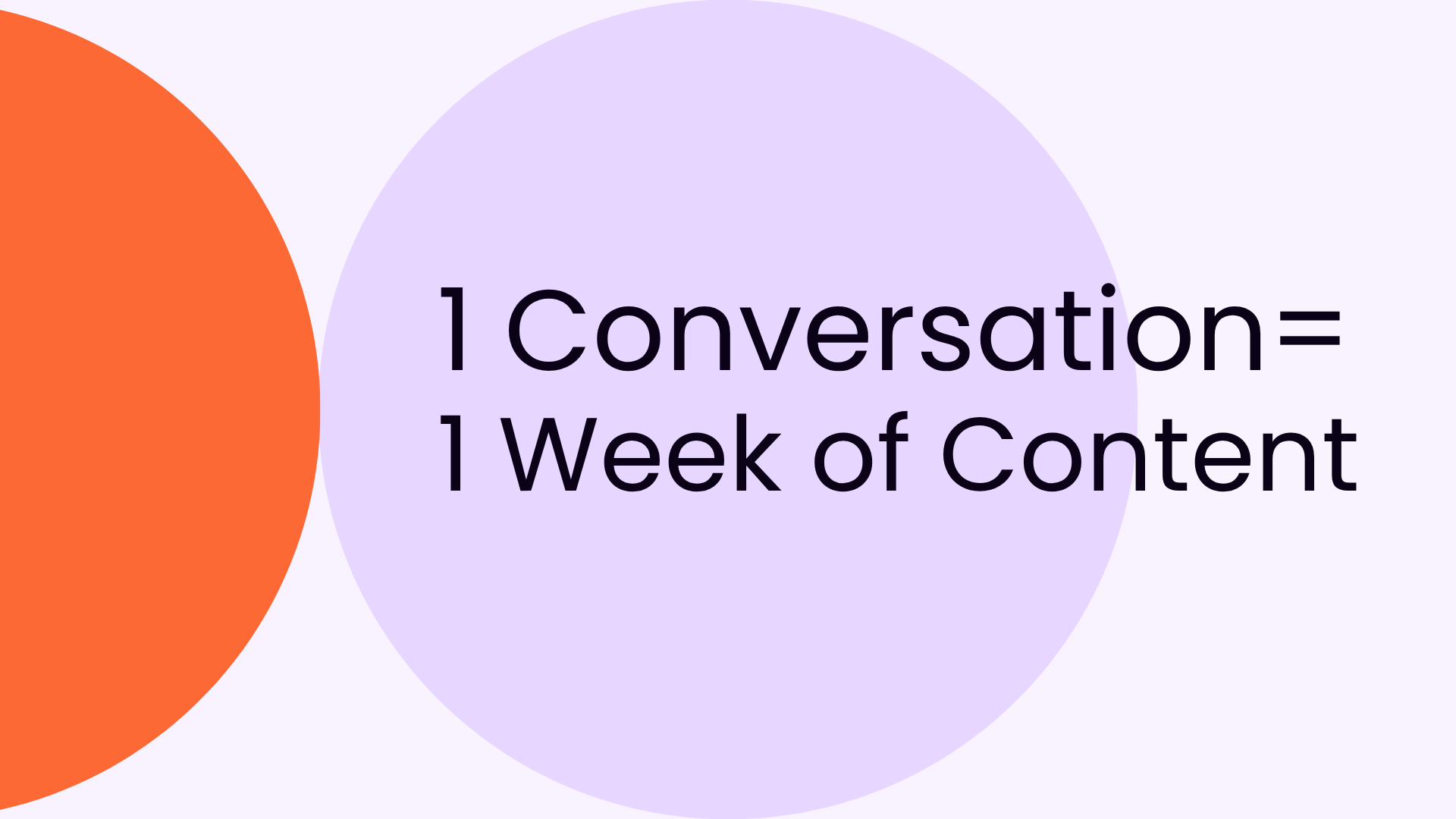 Every Conversation Is Content