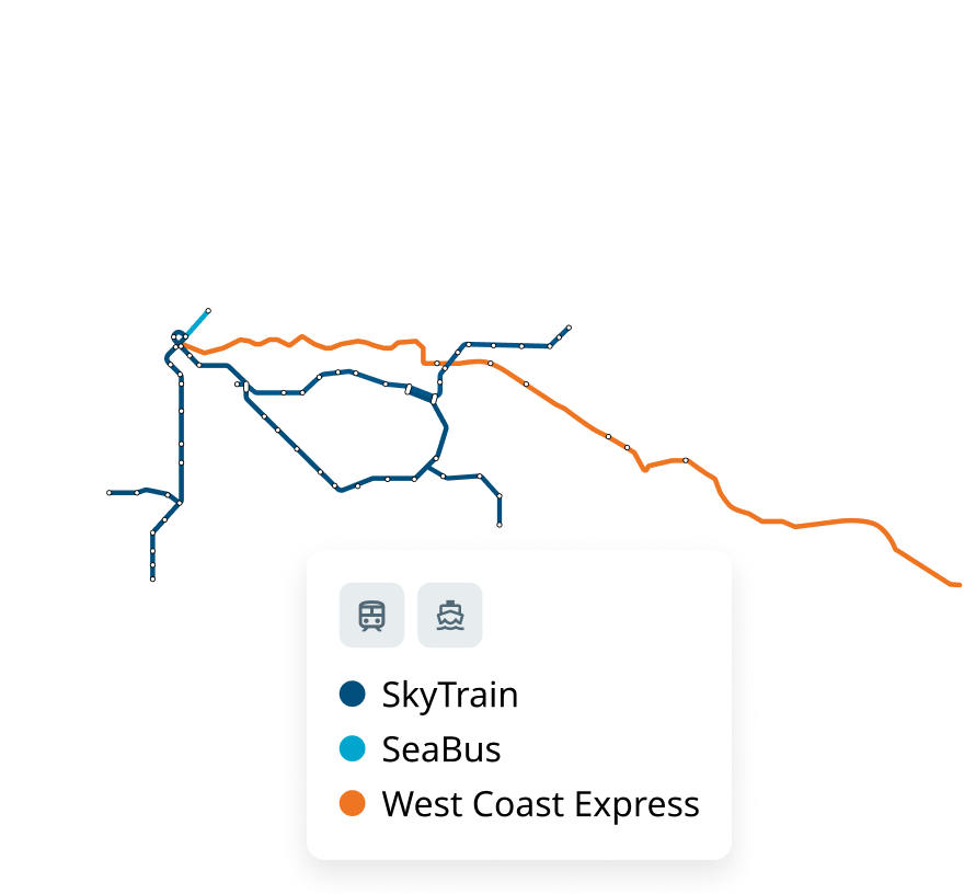 Coquitlam Skytrain and Skyline accessibility