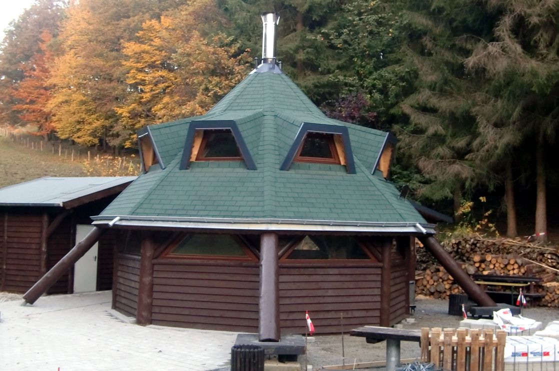Grillhütte Wiederaufbau IV