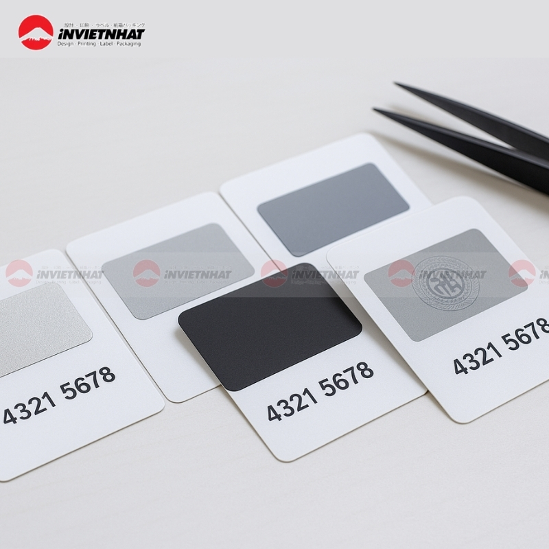 Mực In Thẻ Cào Giúp Tạo Lớp Phủ Bảo Mật Hiệu Quả