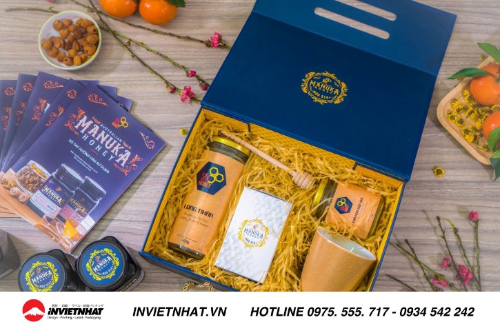 Mẫu in hộp cứng cao cấp đựng yến sào sang trọng
