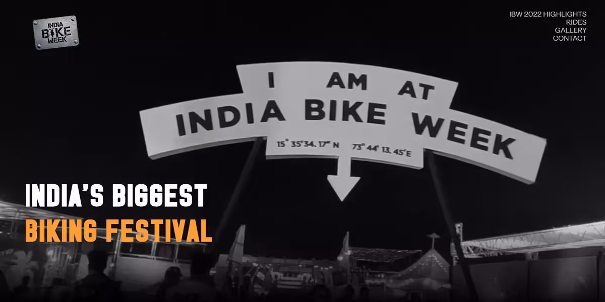 India Bike Week