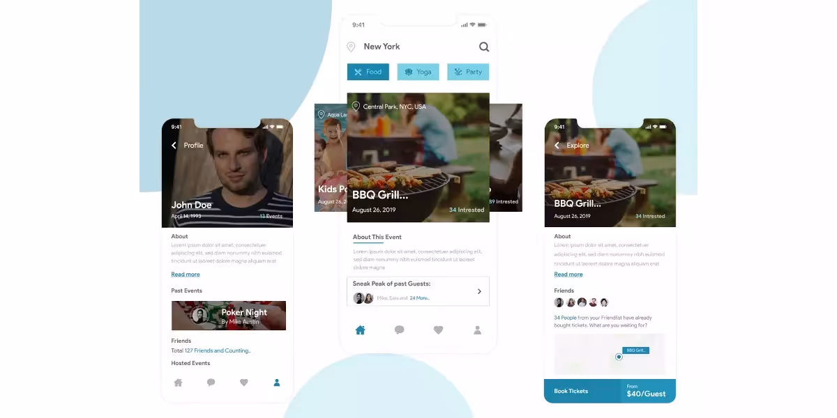 Which Event Website Example Did We Like