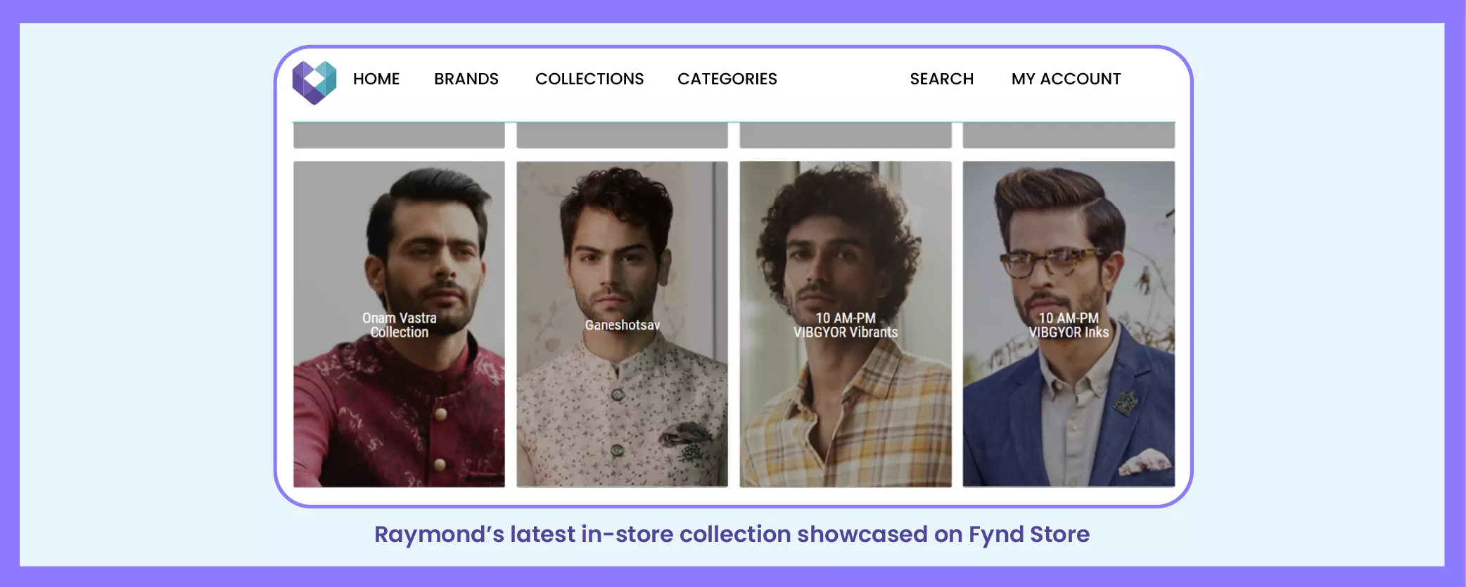 Raymond's Latest in store collecton 